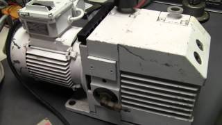 Leybold Trivac Model S8B Vacuum Pump [upl. by Atsugua]