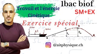 1 bac  travail et lénergie cinétique  exercice astuce [upl. by Annohsed]