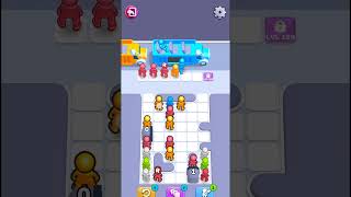 Bus Jam Game Level  158 Walkthrough  Bus Jam Game  entertainment games gamers fungame [upl. by Ahsekin917]