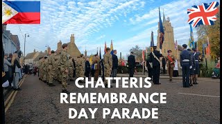 CHATTERIS REMEMBRANCE DAY PARADE 2022 [upl. by Lonna]