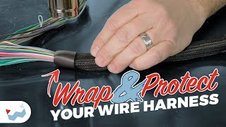 How To Wrap and Protect a Pre Terminated Wiring Harness [upl. by Amanda]