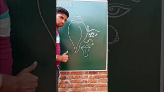 Jai Mahakali Drawing jaimahakali maamahakali maakali kalimaa Draeing art shorts [upl. by Iseabal]