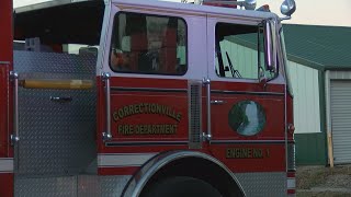 Fire department holds Halloween open house [upl. by Zsa]