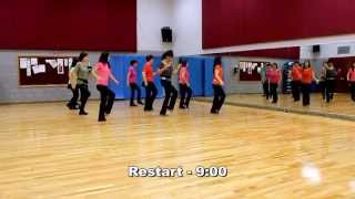 Stop Me Now  Line Dance Dance amp Teach in English amp 中文 [upl. by Luigino731]