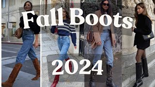 Must HAVE Fall Boots for 2024  Dont Miss Out [upl. by Aisetal]