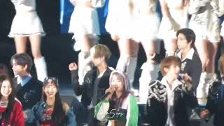 231209 ALL PERFORMERS SINGING PERMISSION TO DANCE AT MUSIC BANK GLOBAL FESTIVAL ENDING ENHYPEN FOCUS [upl. by Lemej]