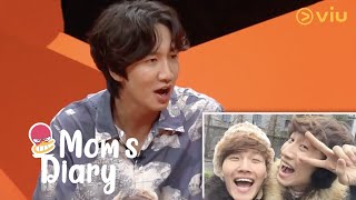 Kwangsoo spills the tea on Kim Jong Kook 🤣  Moms Diary  Watch FREE on Viu [upl. by Marylynne503]