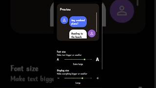 How To Apply Font amp Display Size 😱  Easy Changes in Android Phone 📱 shorts [upl. by Jarrod977]