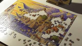 Puzzle Time Lapse The farthest bay Castorland 1000 [upl. by Haroun]