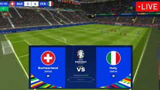 Swiss vs Italy  EURO 2024 TOP 16  highlights and all goals [upl. by Stimson]