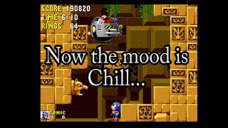 Labyrinth Zone 3  Chill Boss Mode and Glitchy Ending [upl. by Pia]