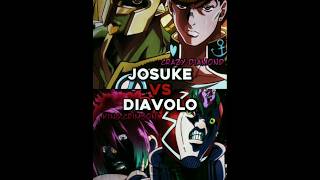 Josuke Higashikata Vs Diavolo edit jojo anime diavolo josuke 1v1 vs amv manga fyp debate [upl. by Eram]