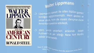 Walter Lippmann [upl. by Depoliti154]