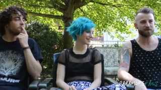 Paramore Fans Interviews Paramore at the Holmdel NJ Monumentour  62814 [upl. by Bria625]