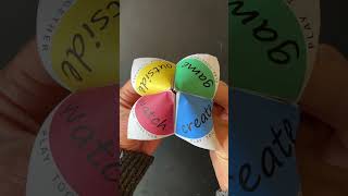 Free Paper Fortune Tellers to Practice Social amp Conversation Skills [upl. by Fawne943]