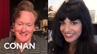 Jameela Jamil Full Interview  CONAN on TBS [upl. by Ehr210]