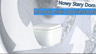 Jak zamontować miskę podwieszaną  Grohe Triple Vortex [upl. by Wettam]