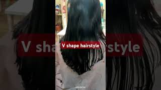 V shape hairstyle [upl. by Brandea]