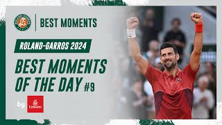 Best moments of the day 9  RolandGarros 2024 [upl. by Ffirahs]