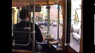 Trambahn München  Mit MZug auf Linie 18  08041995 [upl. by Airotel]