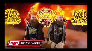 War Raiders returns to Raw 2024 with old theme song [upl. by Theresita983]