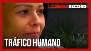 Roberto Cabrini conversa com vítima de tráfico humano [upl. by Arron]