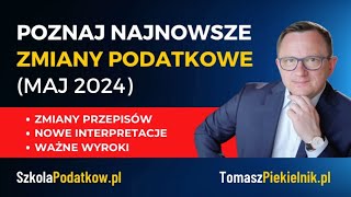 Poznaj NAJNOWSZE ZMIANY Podatkowe [upl. by Sonstrom]