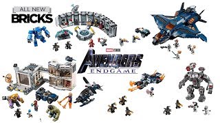 Lego Avengers Endgame Compilation of All Sets [upl. by Anomahs]