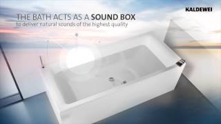 Kaldeweis Bathtub is Also A Speaker [upl. by Anemix]