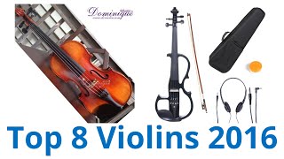 8 Best Violins 2016 [upl. by Daisie290]