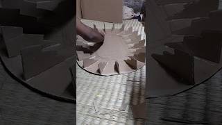 DiY Football Stadium By cardboard  part 2 football stadium art [upl. by Drucie]