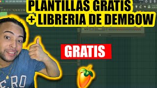 🎁✅ PLANTILLAS PARA FL STUDIO  LIBRERIA DE DEMBOW GRATIS  ACI2DALEAPLAY 🔥🔥 [upl. by Artamas]