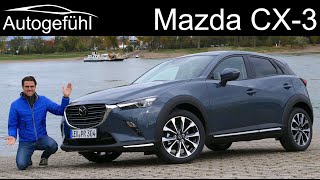 Mazda CX3 FULL REVIEW Facelift 2021  Autogefühl [upl. by Higbee]