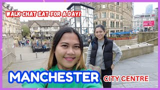 A Tour in Manchester City Centre in A Day 🇬🇧 [upl. by Olive506]