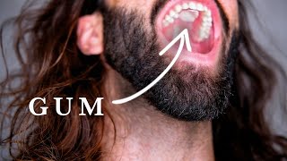 HOW TO USE GUM FOR A BETTER JAWLINE AND FACIAL STRUCTURE  Tongue Chewing  Jorge Fernando [upl. by Claudetta]