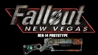 Fallout New Vegas  Unique Weapons AER14 Prototype [upl. by Chaim405]