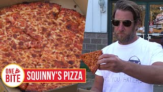 Barstool Pizza Review  Squinnys Pizza Plymouth MA presented by Mugsy Jeans [upl. by Hendrika]