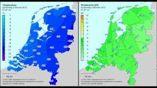 Horrorwinter 2012 bij het KNMI [upl. by Airym726]