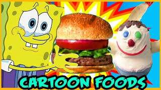 10 Cartoon Foods in Real Life [upl. by Ruomyes]