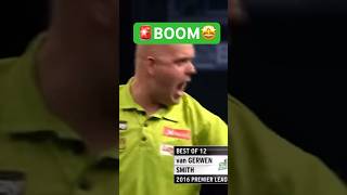 🚨incredible Darts MvG 😳💪 Premier League 2016 Michael van Gerwen Dart 💪 [upl. by Treacy592]