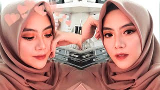 WARM BROWN MAKEUP TUTORIAL  Shafira Eden [upl. by Filipe]