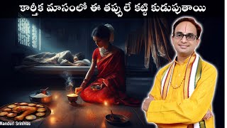 కార్తీక మాసంలో ఈ 6 తప్పులూ పొరపాటున కూడా చేయకండి  Karthika Masam DOs amp DONTs  Nanduri Srinivas [upl. by Ophelia]