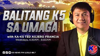 BALITANG K5 SA UMAGA with TED AUJERO FRANCIA [upl. by Antrim]