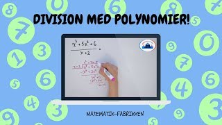 Algebraisk Lang Division Polynomier [upl. by Elleahcim]