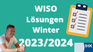 WISO Lösungen Winter 20232024 [upl. by Ahsinert182]