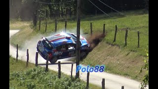 Rallye Vosges Grand Est 2022  Day 2  Bestof  Crash Yoann Bonato HD [upl. by Segalman]