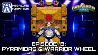 MEGAZORD FORMATION Episode 13 PYRAMIDAS and WARRIOR WHEEL [upl. by Ainecey606]