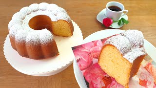 BUTTERY amp RICH Condensed Milk Bundt Cake Recipe  Easy Baking [upl. by Mayman]