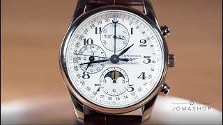 Jomashop Reviews  Longines Master Collection GMT Moonphase [upl. by Ramedlav]