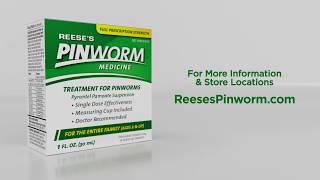 Got Pinworms Get Reeses Pinworm Medicine [upl. by Maroj]